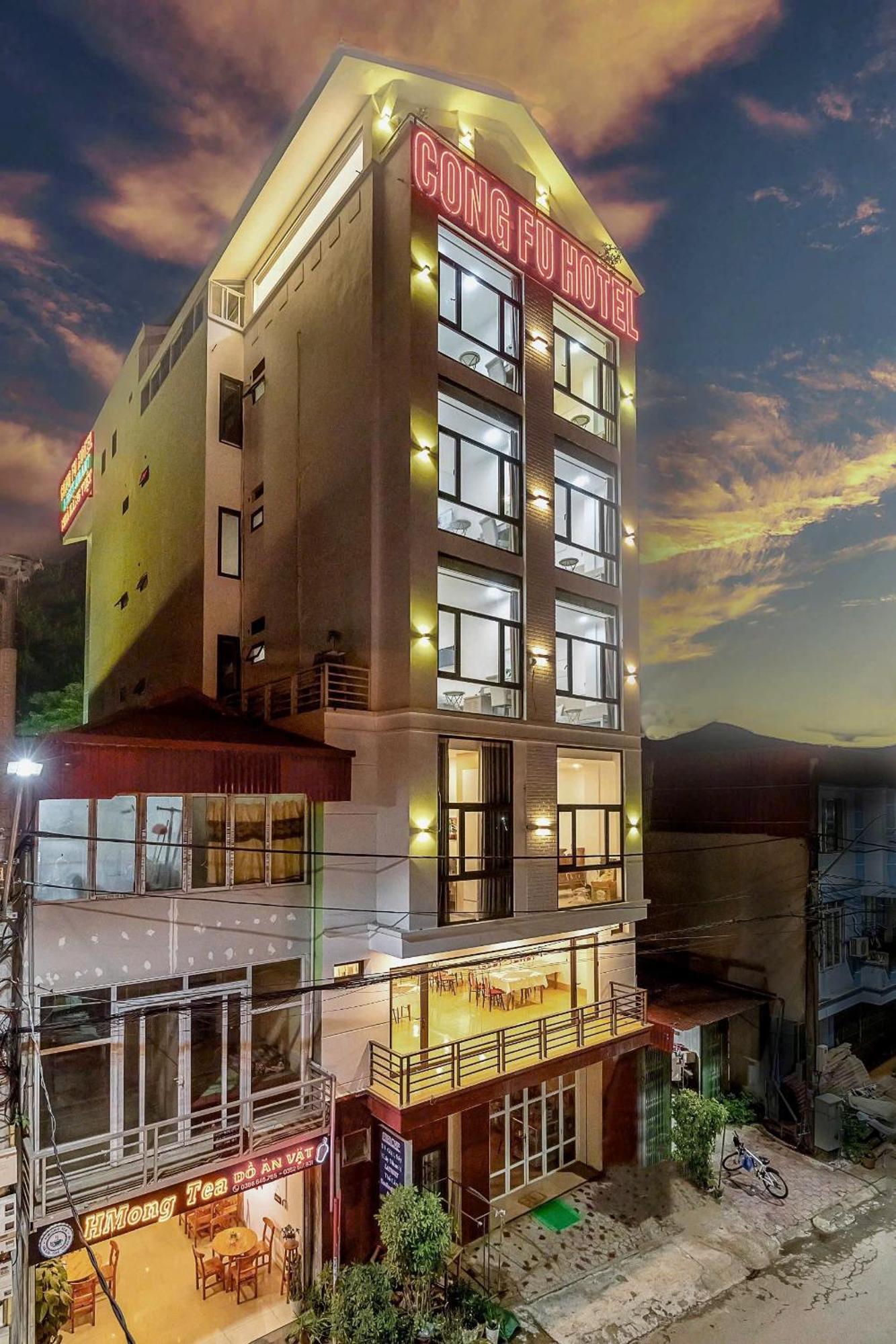 Cong Fu Hotel Bac Ha  Eksteriør bilde